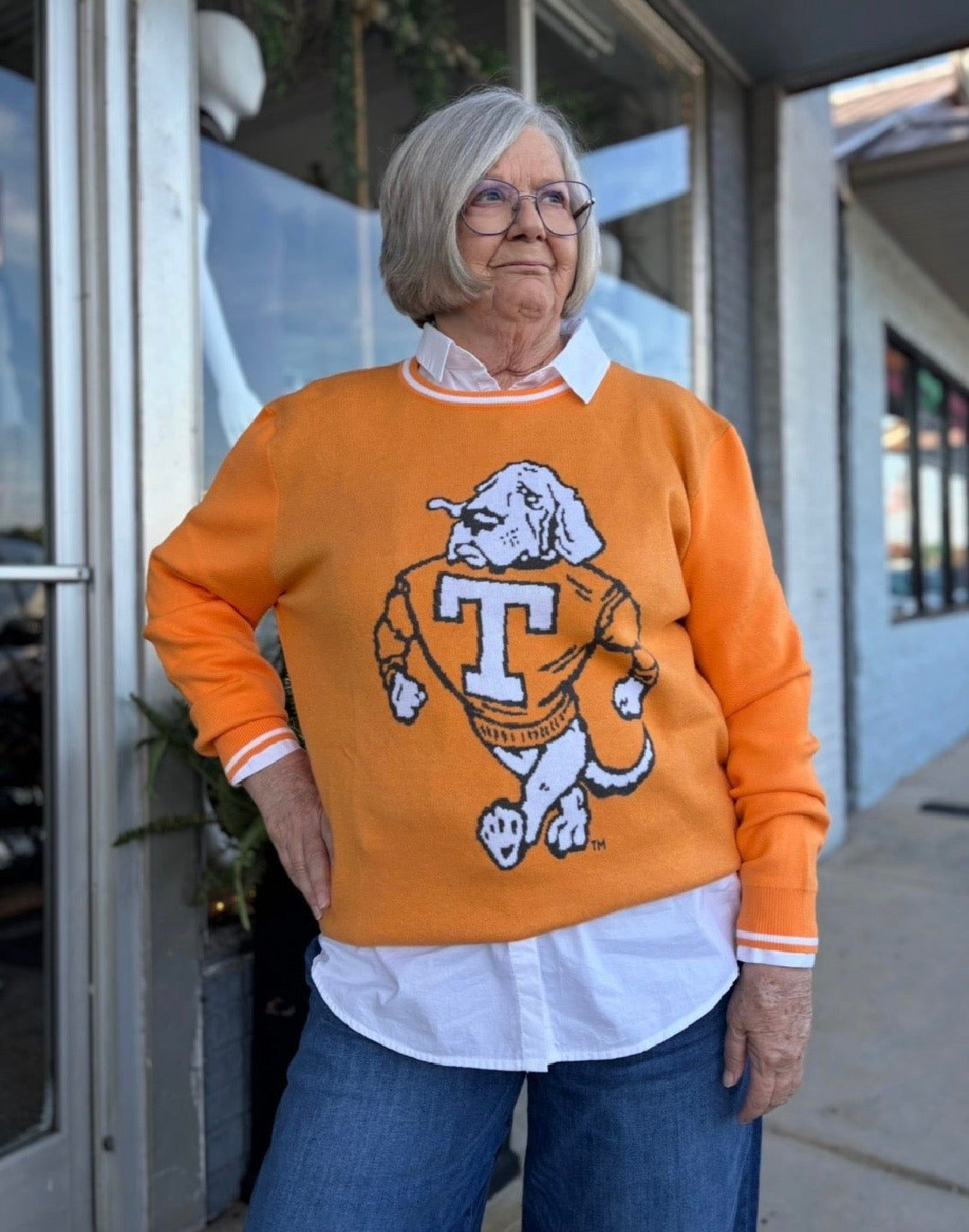 Tennessee gameday sweaters and accessories from Between the Vines