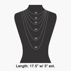 Chunky Paperclip Chain Y Lariat Necklace: G