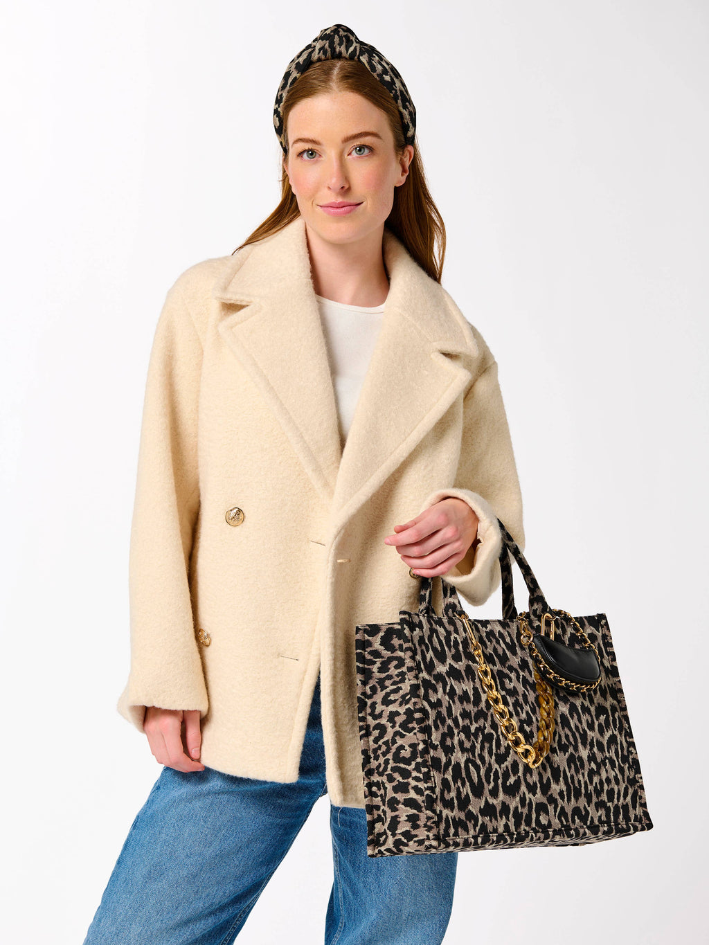 LEO TOTE,LEOPARD