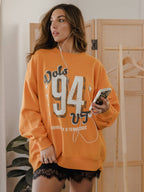 Tennessee Vols Jersey Patch Orange Chrome Hi-Dive Sweatshirt