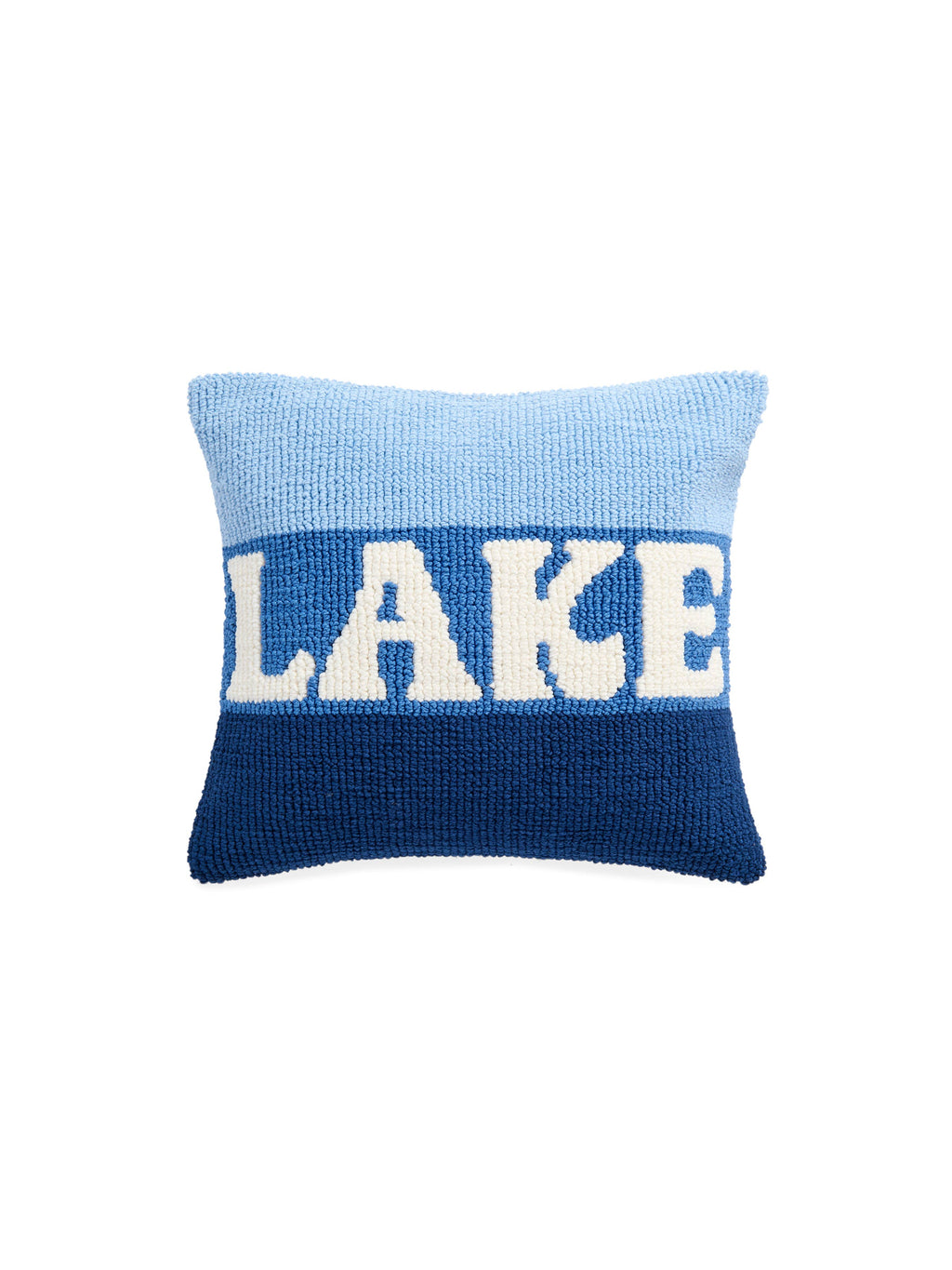 "LAKE" PILLOW,BLUE