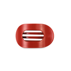 Flat Round Hair Clip | Small | Red Carpet Ready