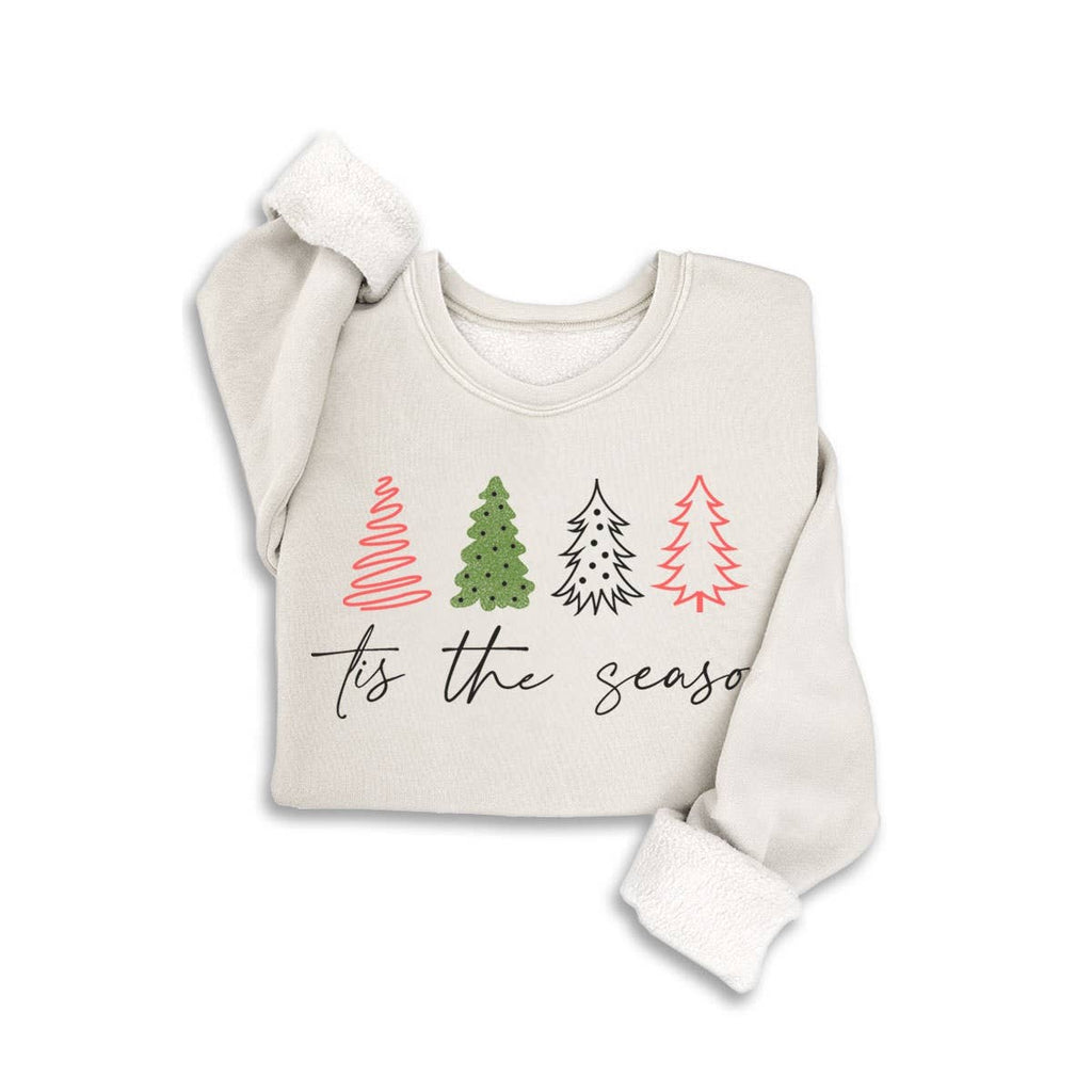 ITS THE SEASON MINERAL SWEATSHIRTS: Mineral Black