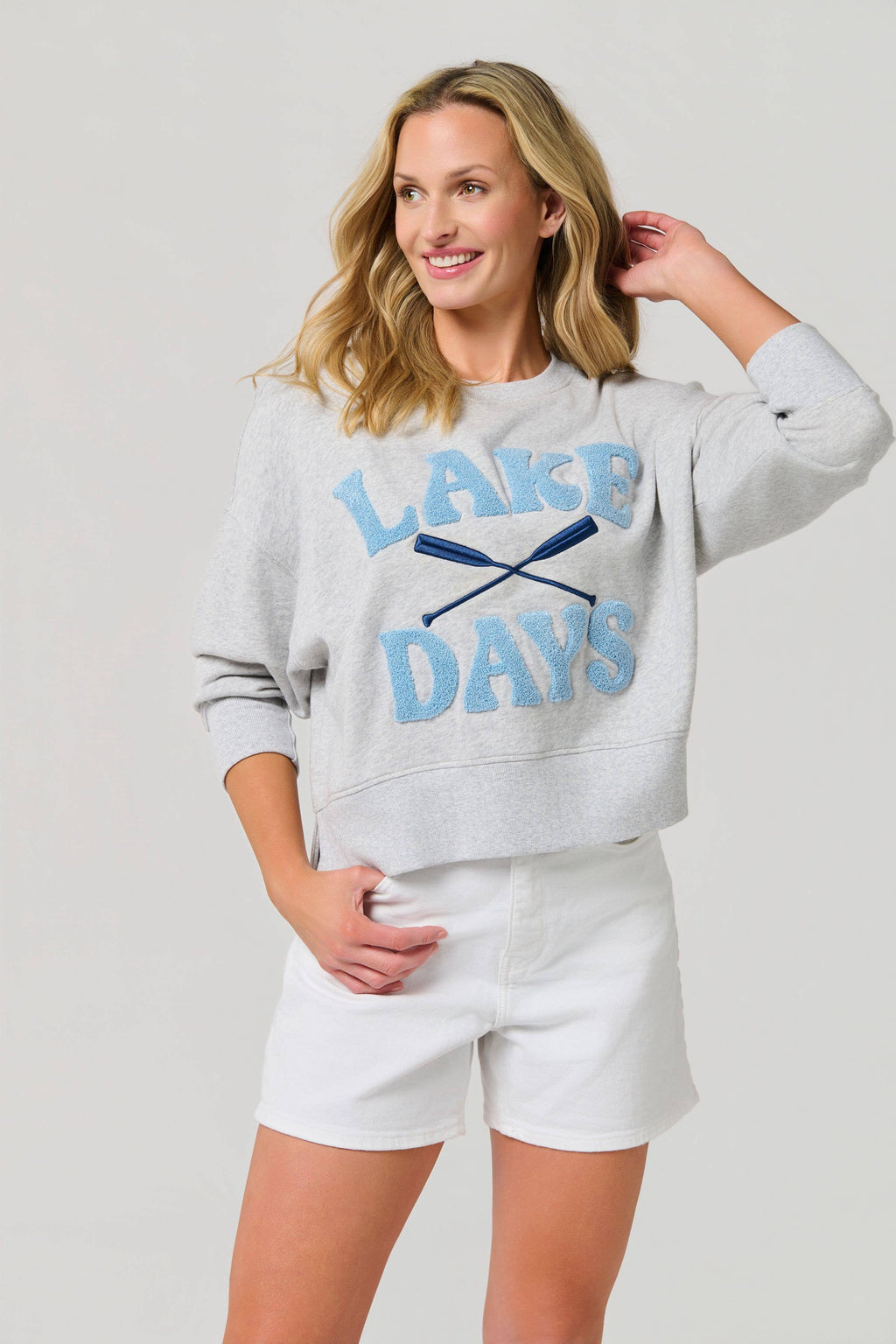"LAKE DAYS" RELAXED SWEATSHIRT