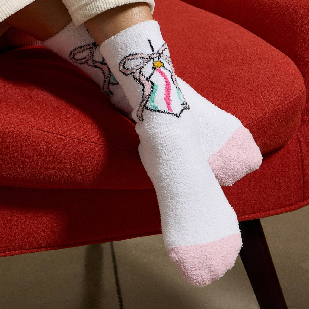 Holiday Cozy Socks Gift Set in Festive Designs: ASST / ONE