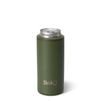 Olive Skinny Can Cooler (12oz)