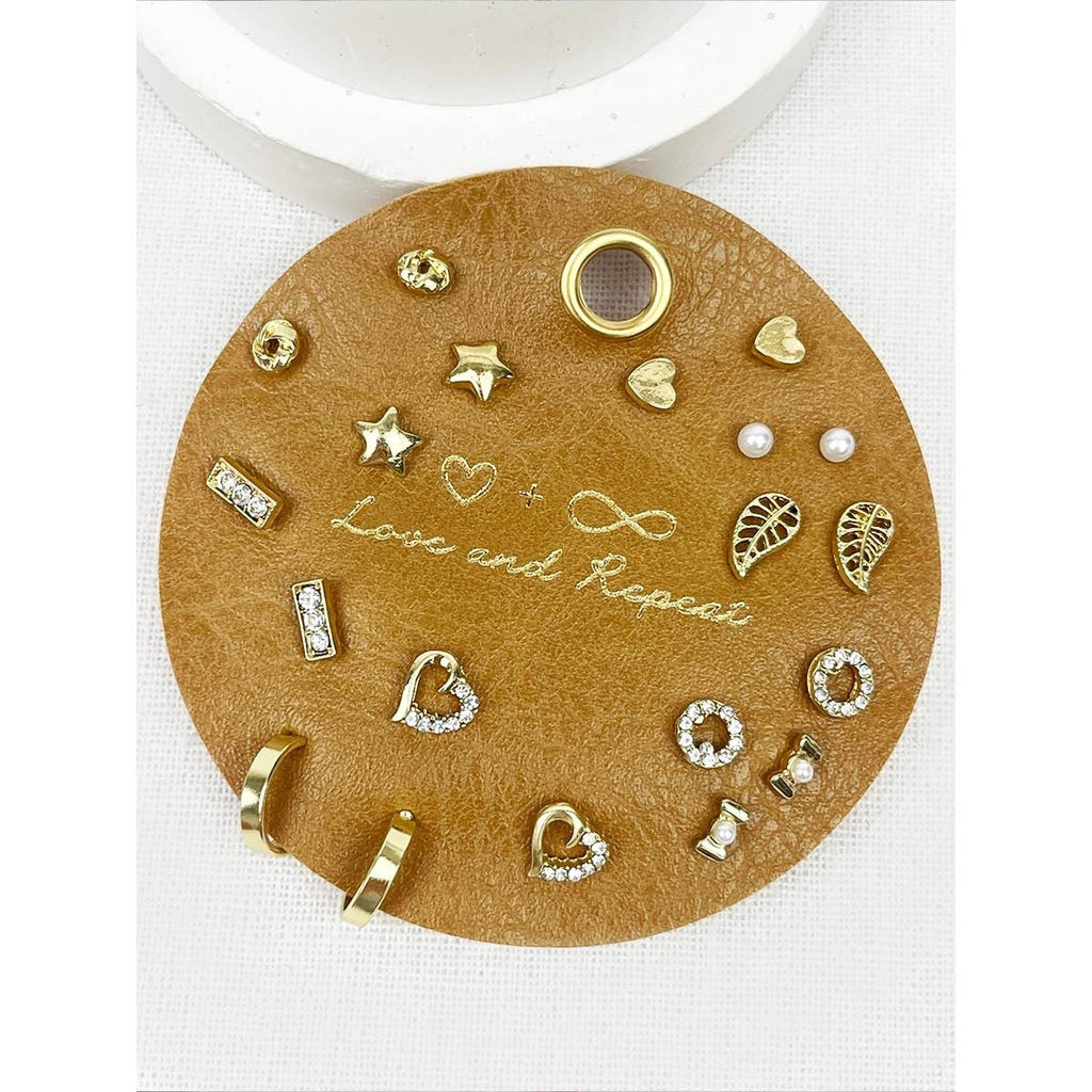 Sweetheart Everyday Earrings: GOLD / ONE(6)