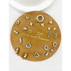 Sweetheart Everyday Earrings: GOLD / ONE(6)
