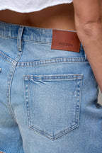 HIDDEN TIE WAIST A LINE SHORTS