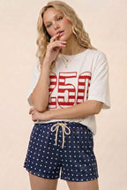 Atriotic Star Lounge Shorts: NAVY