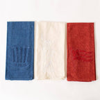 Patriotic Stonewashed Tea Towels (Set Of 3)