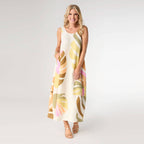 Mixed Sorbet Nola Relaxed Tank Dress with Side Pockets