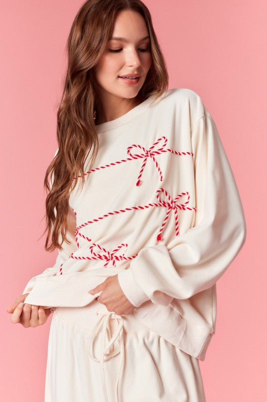 TWISTED BOW CORD DETAIL SET