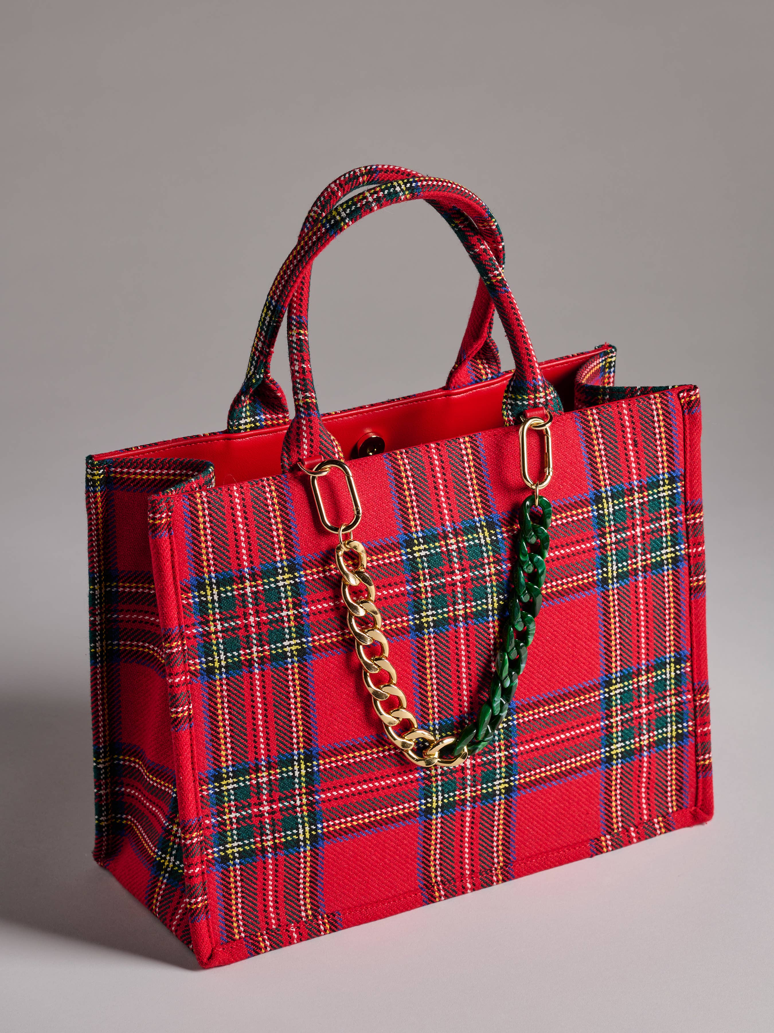 SCOTTIE TOTE: RED