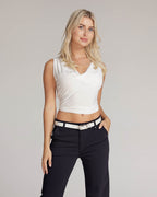White Lasse Belt