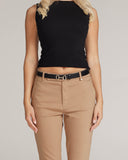 Black Carel | Horse-Bit Leather Belt