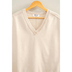 V-Neck Sleeveless Casual Vest