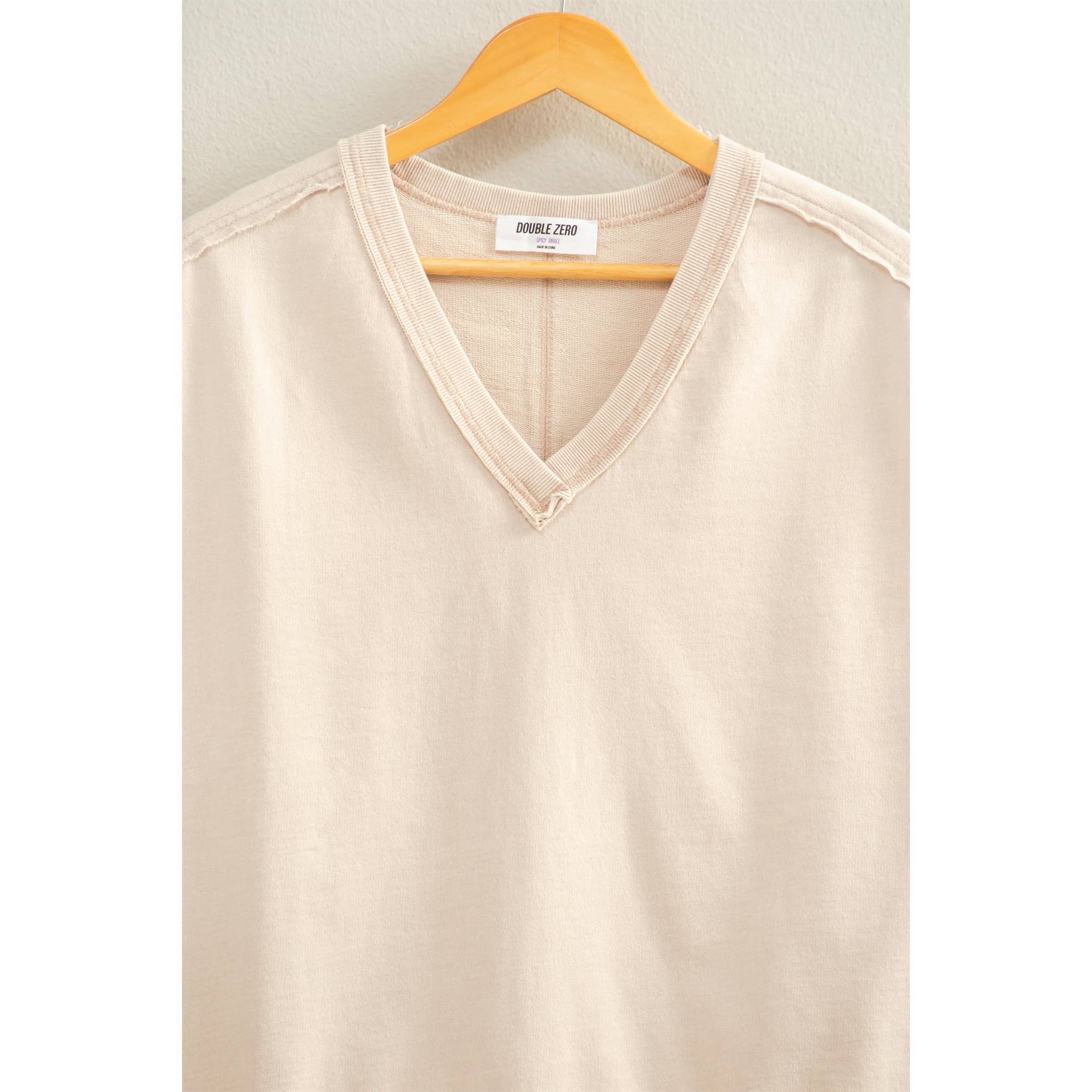 V-Neck Sleeveless Casual Vest