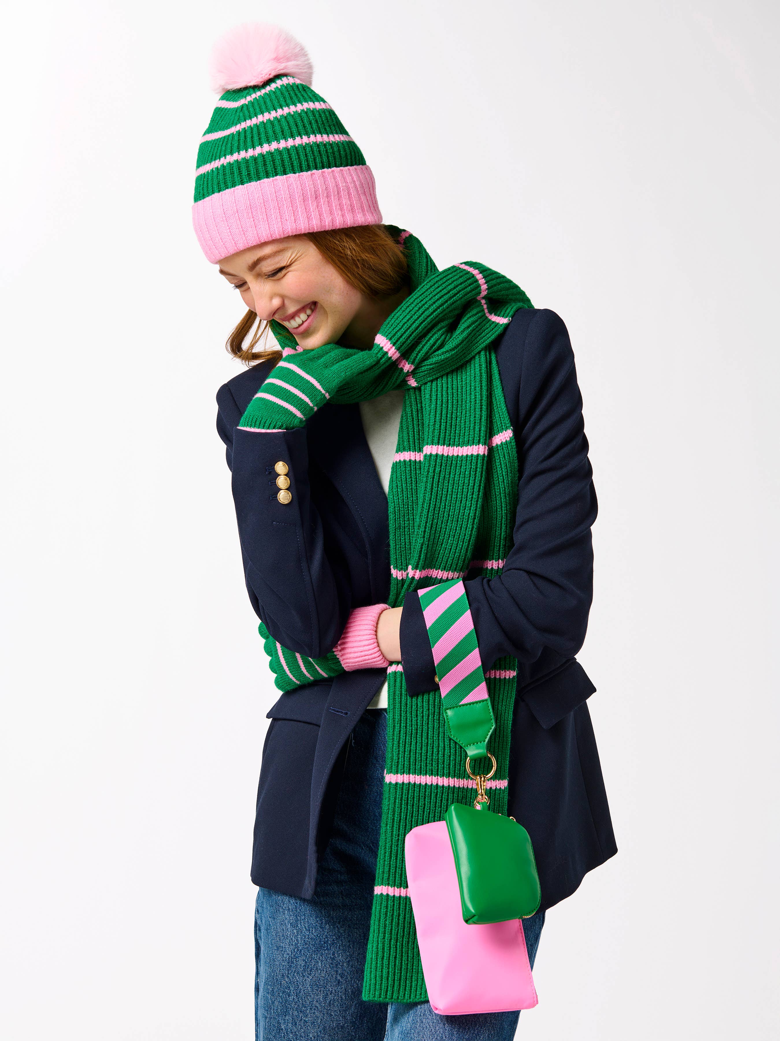 ALLISON BEANIE: GREEN