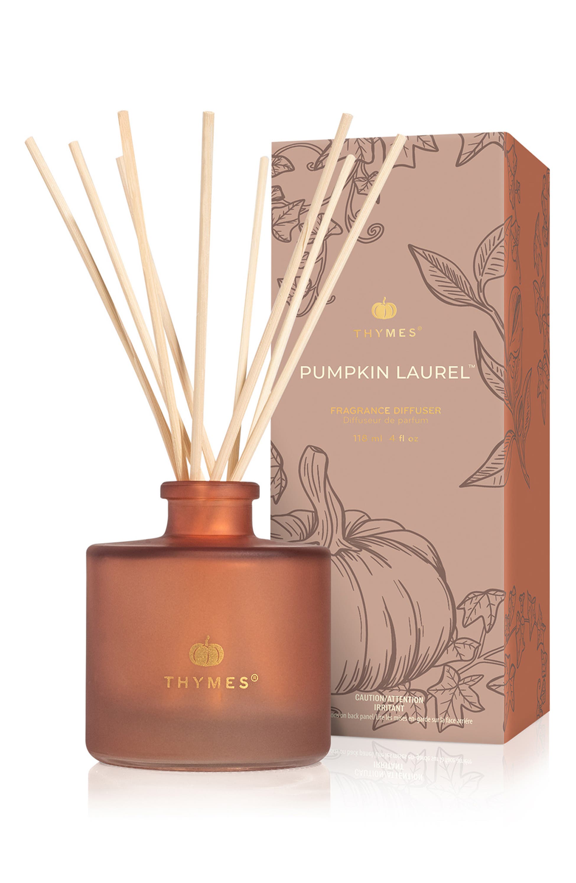 PUMPKIN LAUREL PETITE REED DIFFUSER