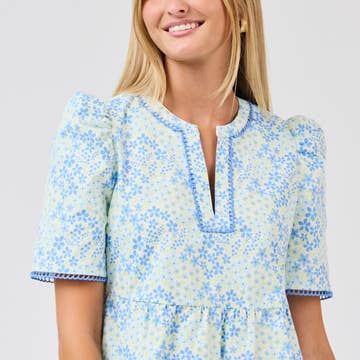 Adelyn Dress | Larkspur Fields Blue