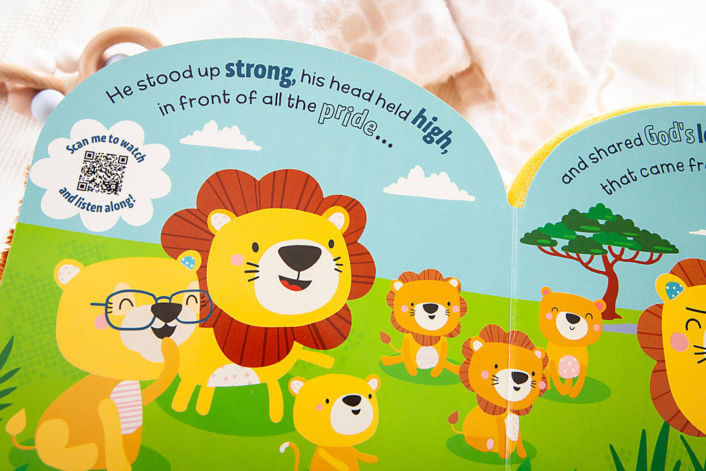 Squish and Snugg: Lion (Plush Book, Christmas Gift Ideas)