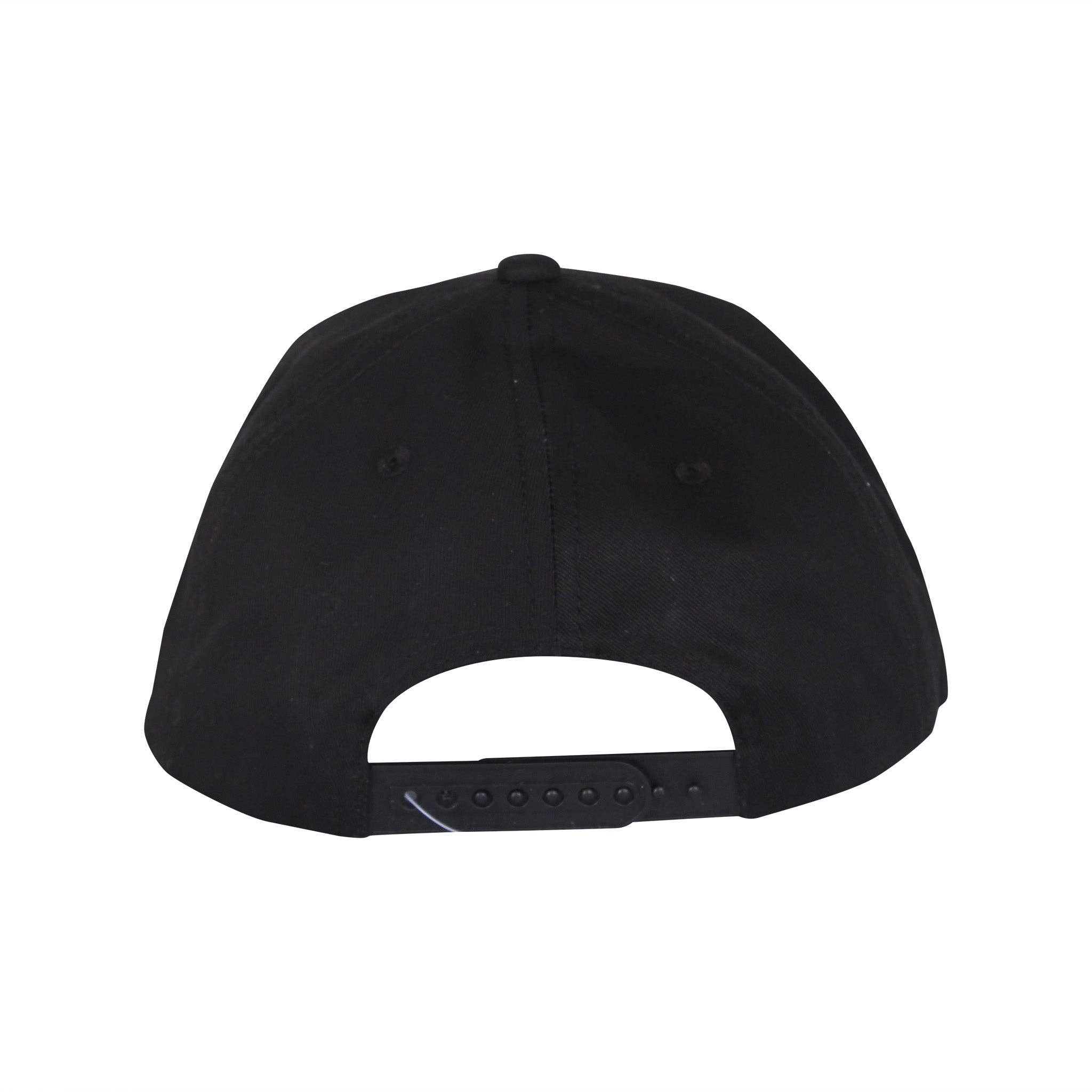 Black TN Sewn Felt Rope Hat