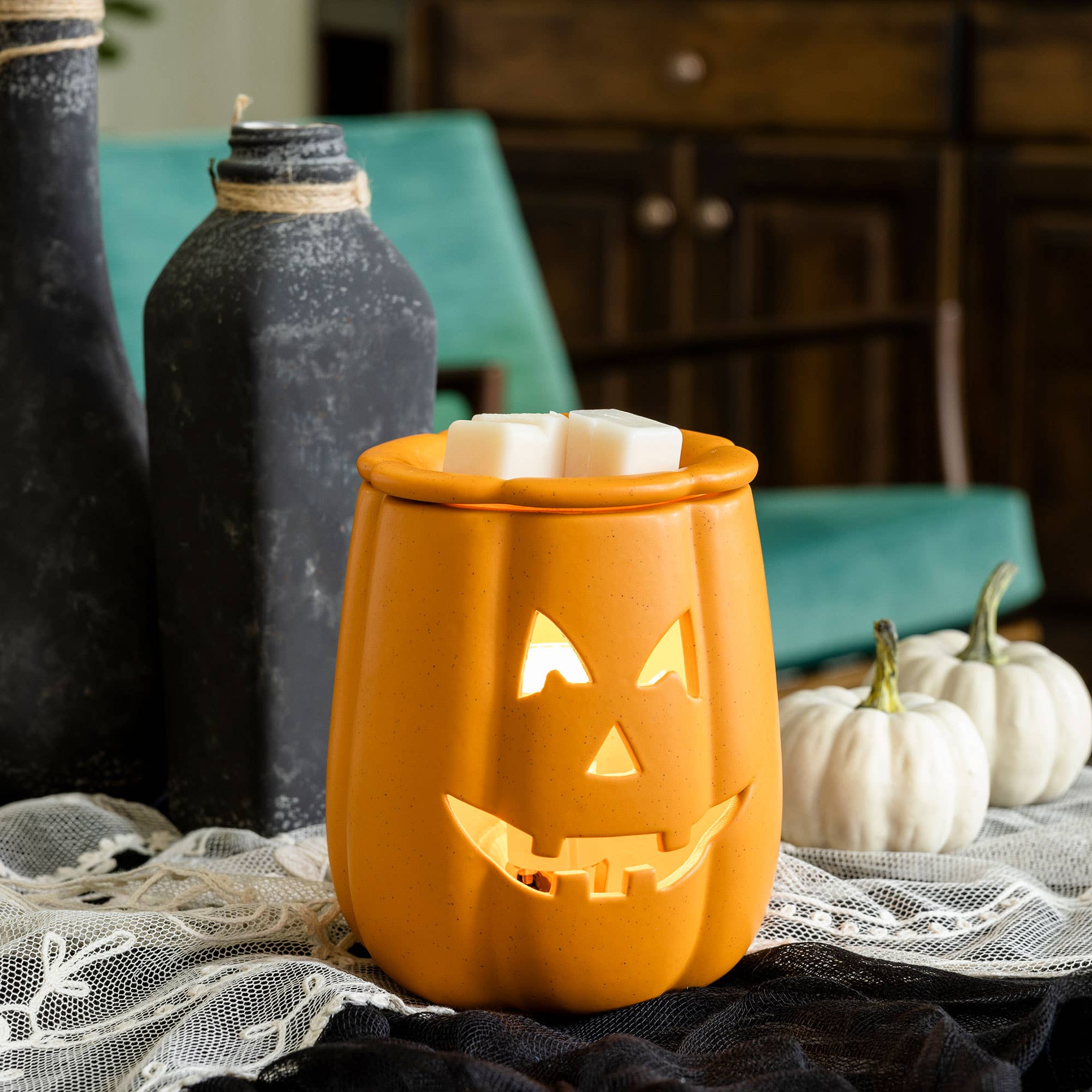 Illumination Fragrance Warmer- Classic Jack o' Lantern