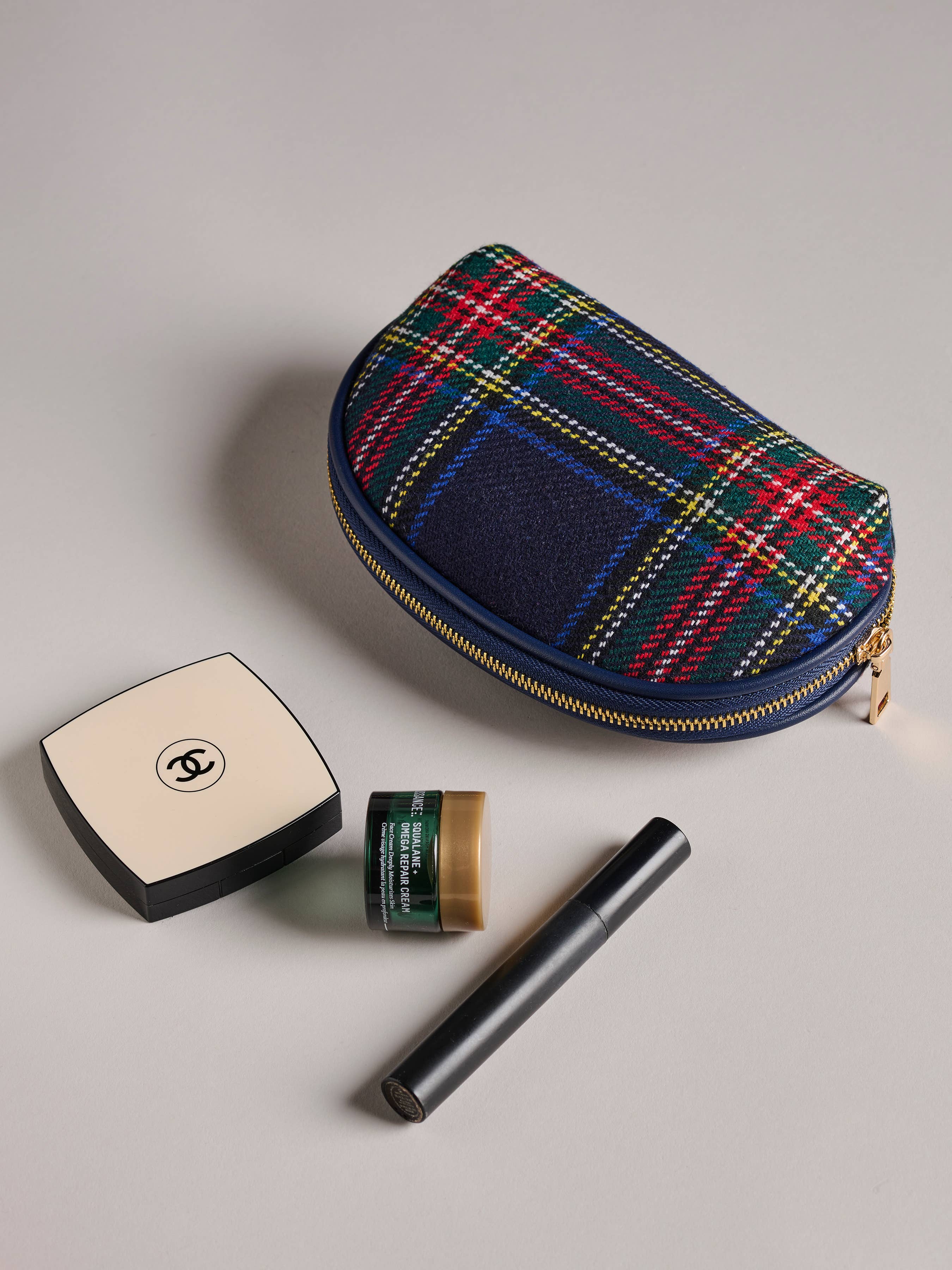 SCOTTIE ZIP POUCH: RED