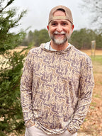 MENS CAMOFLAUGE DEER HOODIE