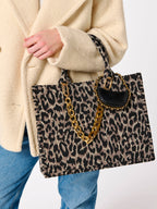 LEO TOTE,LEOPARD