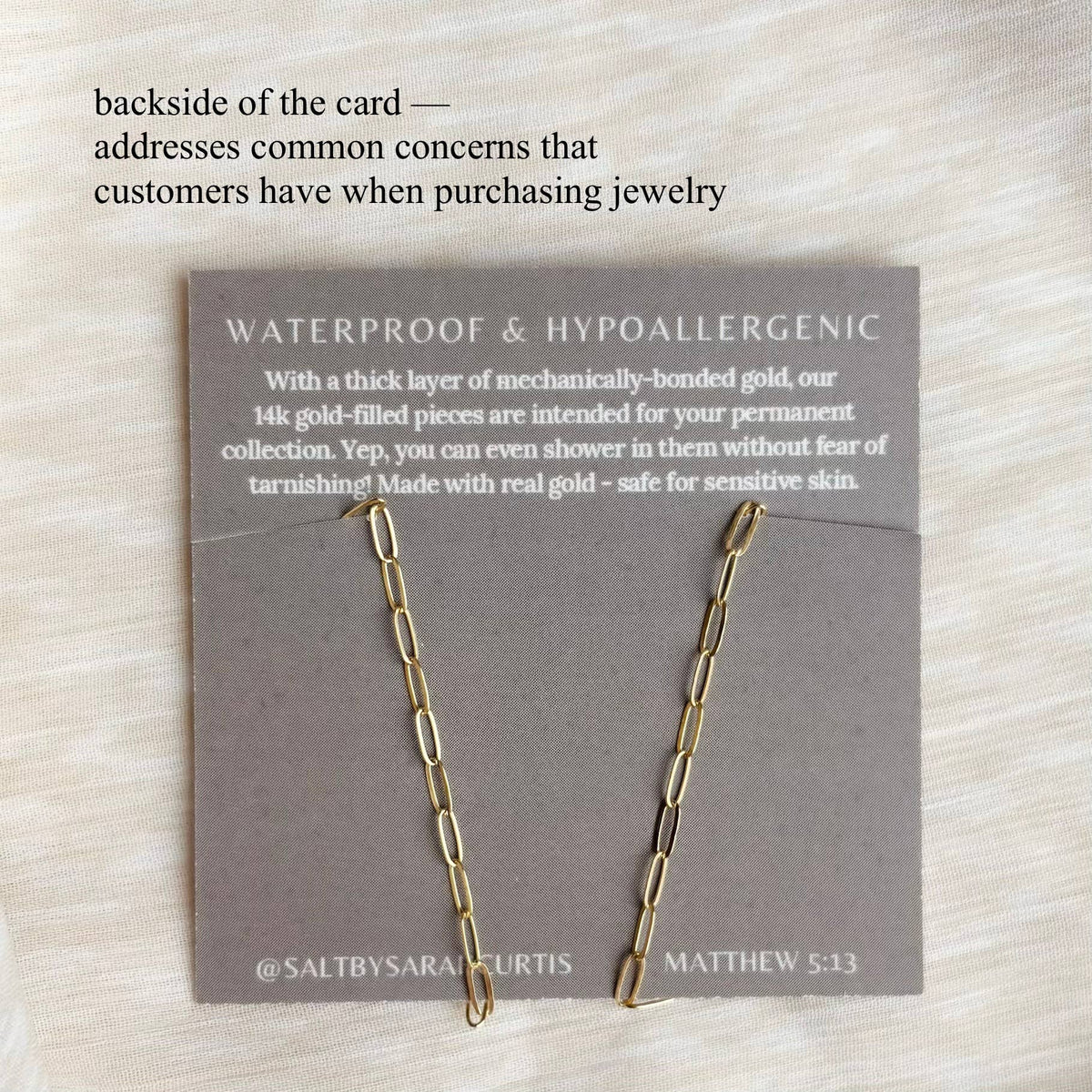 THIN PAPERCLIP NECKLACE  | dainty 14k gold filled necklace