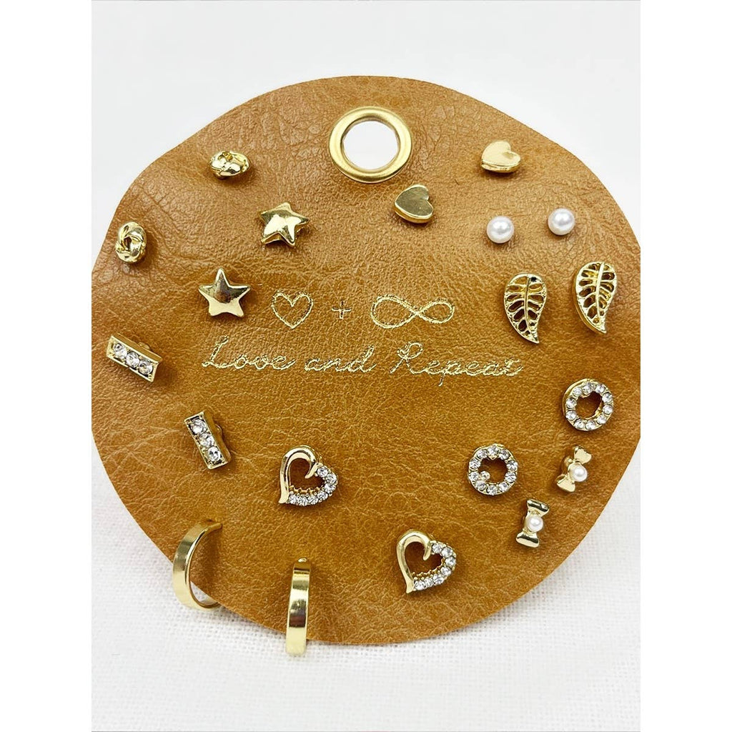Sweetheart Everyday Earrings: GOLD / ONE(6)
