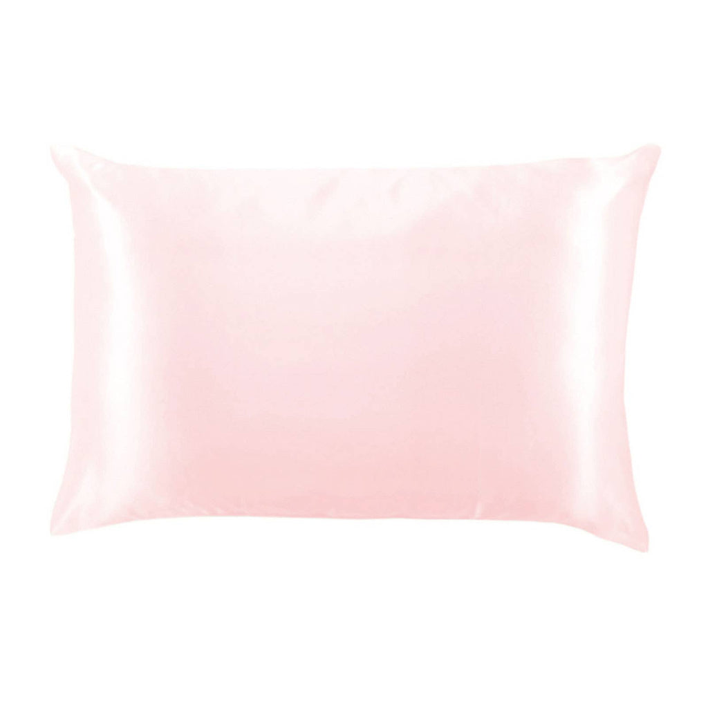 Lemon Lavender Solid Silky Satin Pillowcase Open Stock: Moonlight