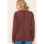 CHOCOLATE EVERYDAY PULLOVER SWEATER