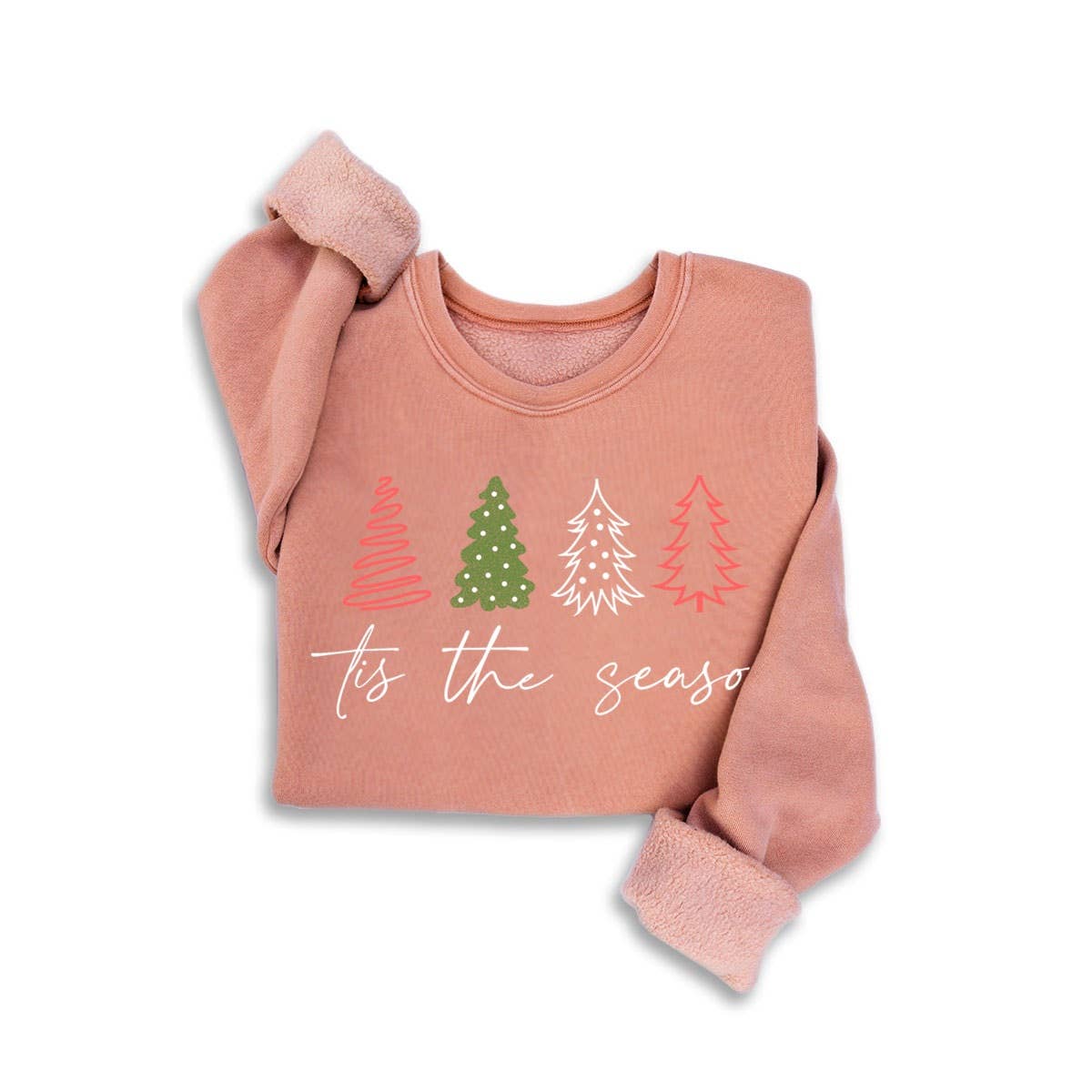 ITS THE SEASON MINERAL SWEATSHIRTS: MINERAL BROWN