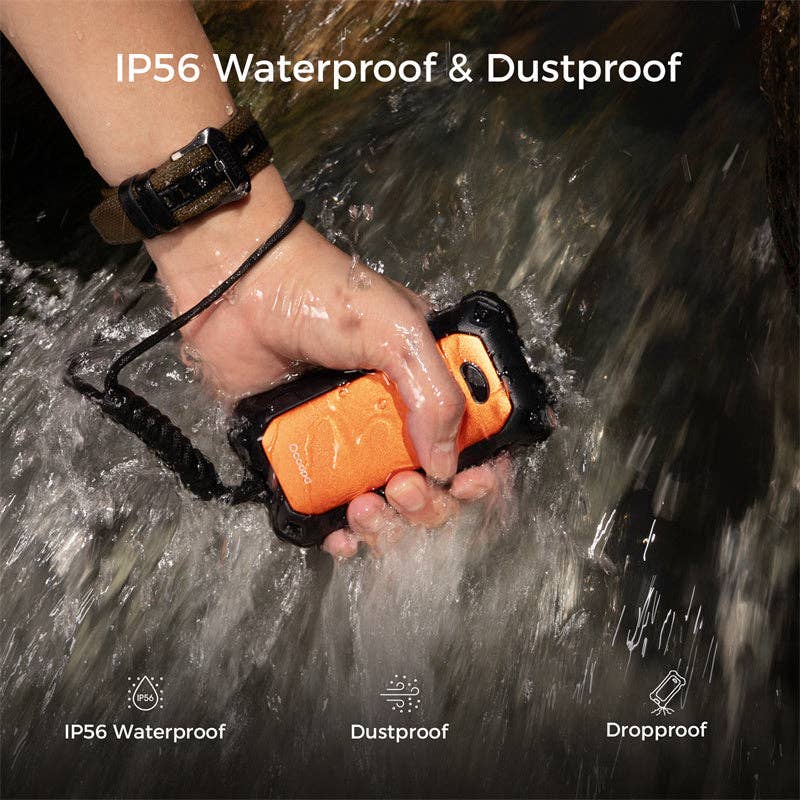 Ocoopa UT4 Extreme Ip56 Waterproof Outdoor Hand Warmers: Orange