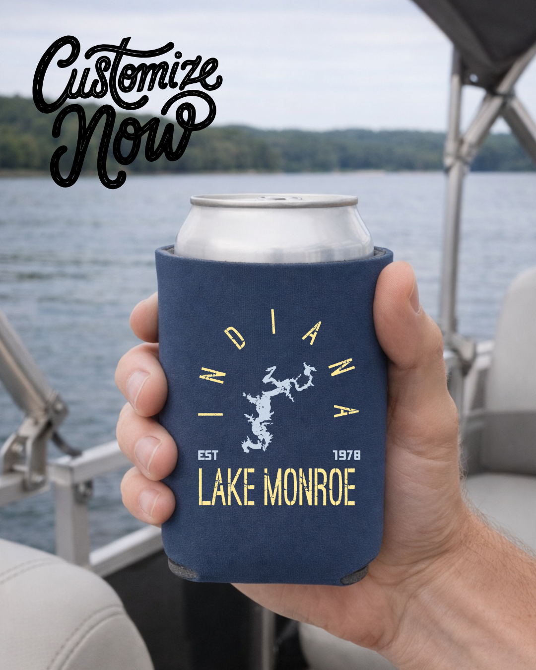 NAVY WATTS BAR LAKE COOZIE
