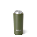 Olive Skinny Can Cooler (12oz)