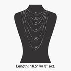 White Gold Ivory Arrow Coin Pendant Rectangle Acrylic Beaded Necklace