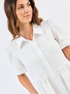 Jema Dress | White