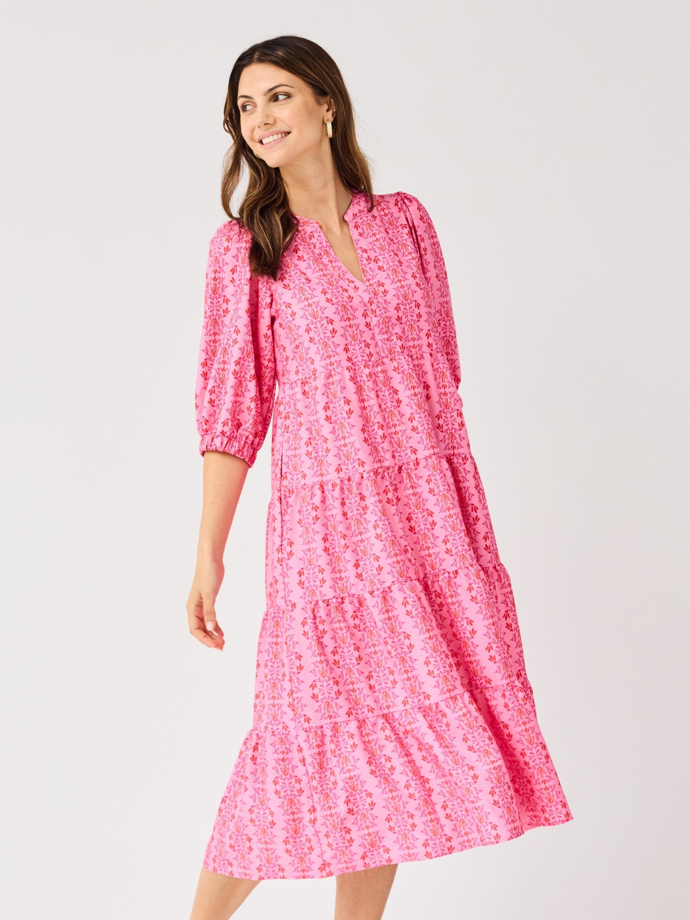 Cameron Dress | Heirloom Vine Pink
