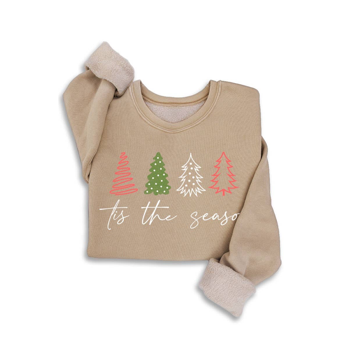 ITS THE SEASON MINERAL SWEATSHIRTS: MINERAL BROWN