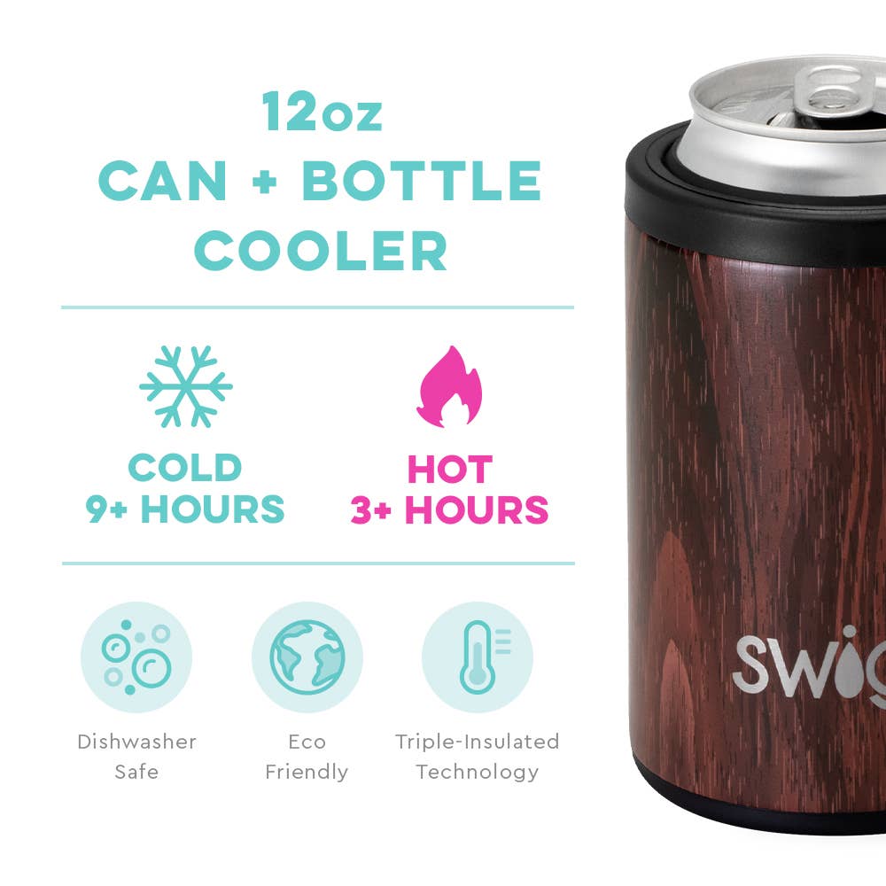 Bourbon Barrel Can + Bottle Cooler (12oz)