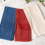 Patriotic Stonewashed Tea Towels (Set Of 3)