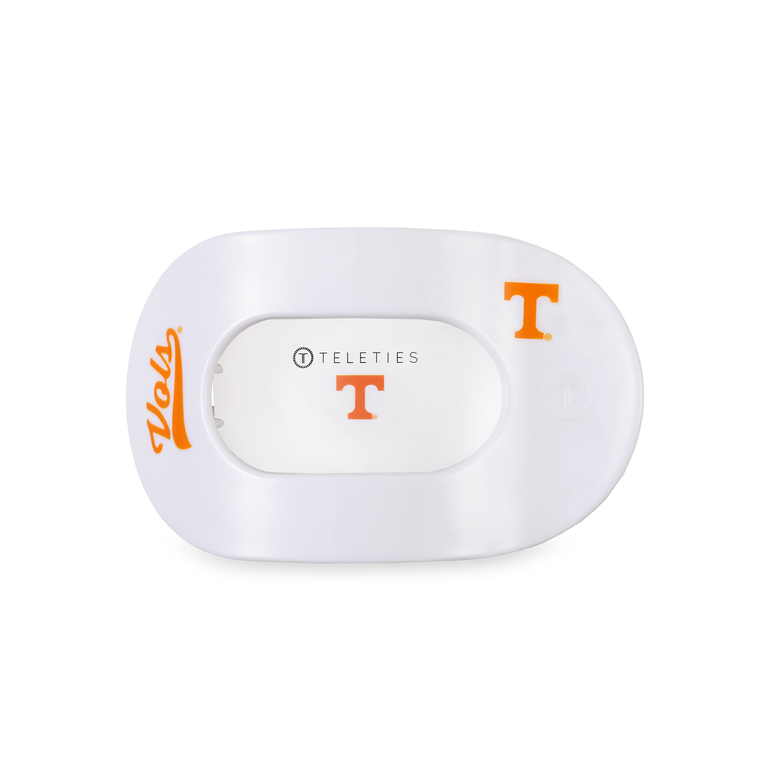 Flat Round Hair Clip | Medium | Go Vols!
