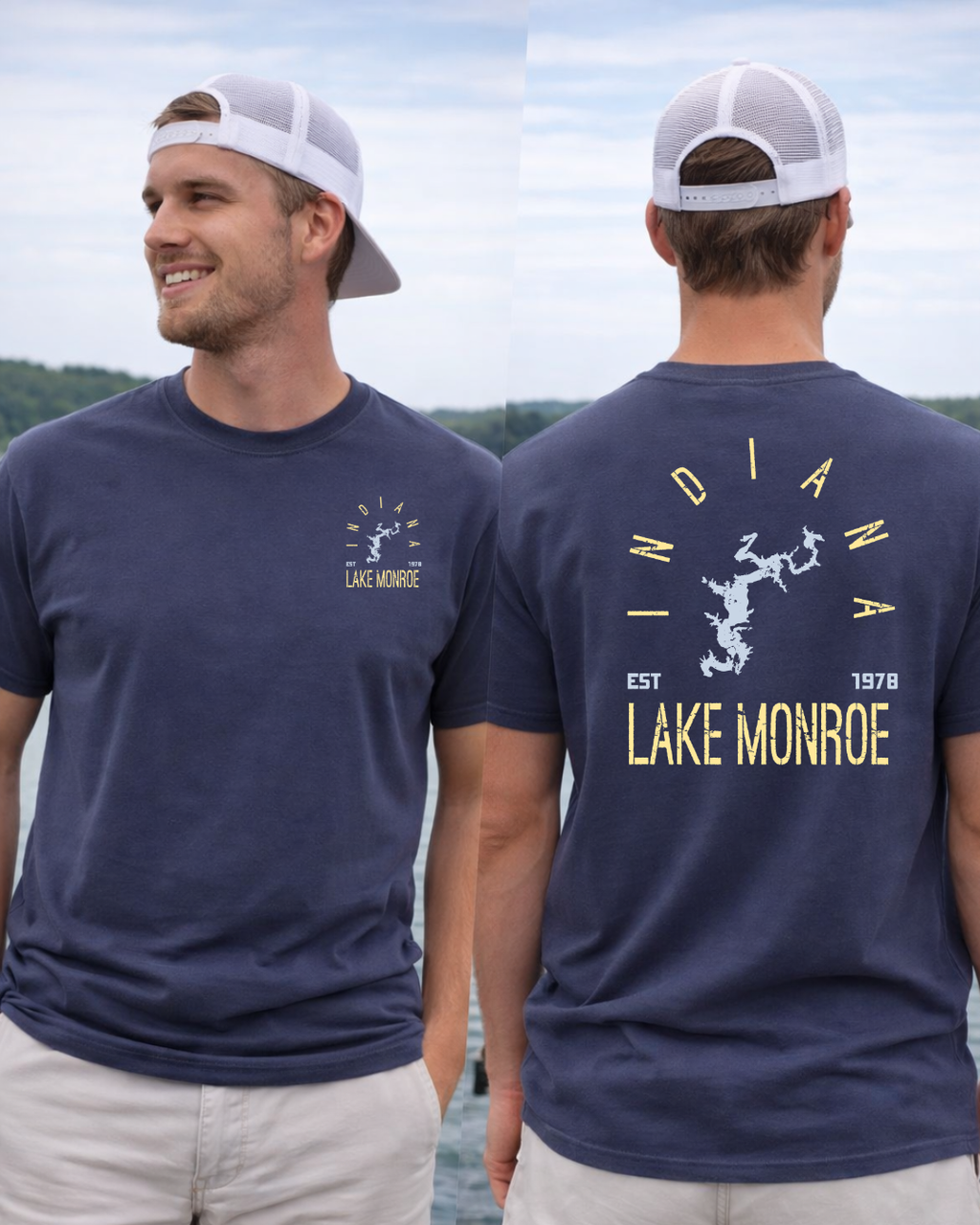 NAVY WATTS BAR LAKE TEE