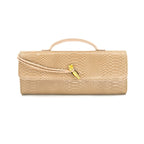 Beige CLUTCH W/TOGGLE CLASP – BC Bags