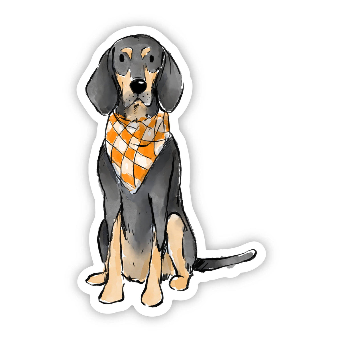 Bluetick Coonhound Sticker – Barrel Down South