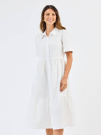 Jema Dress | White